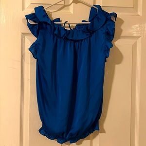 Royal Blue sleeveless top